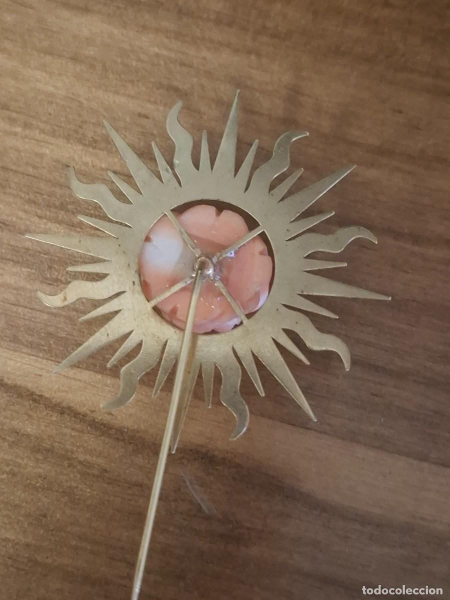 Joyeria: JUEGO DE ALFILERES ORO Y CORAL - Foto 6
