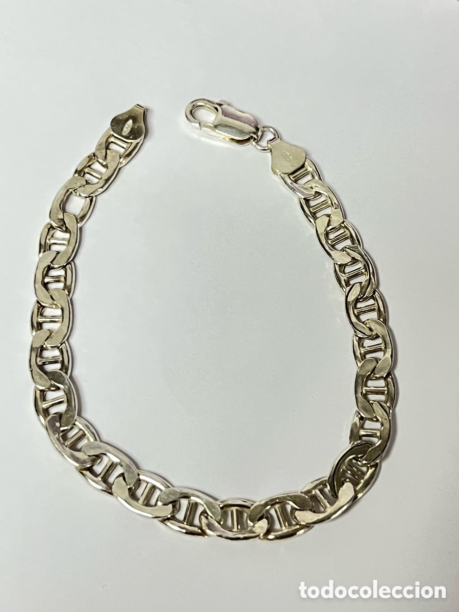 Joyeria: Pulsera de caballero tipo ancla de plata Pul413 - Foto 3