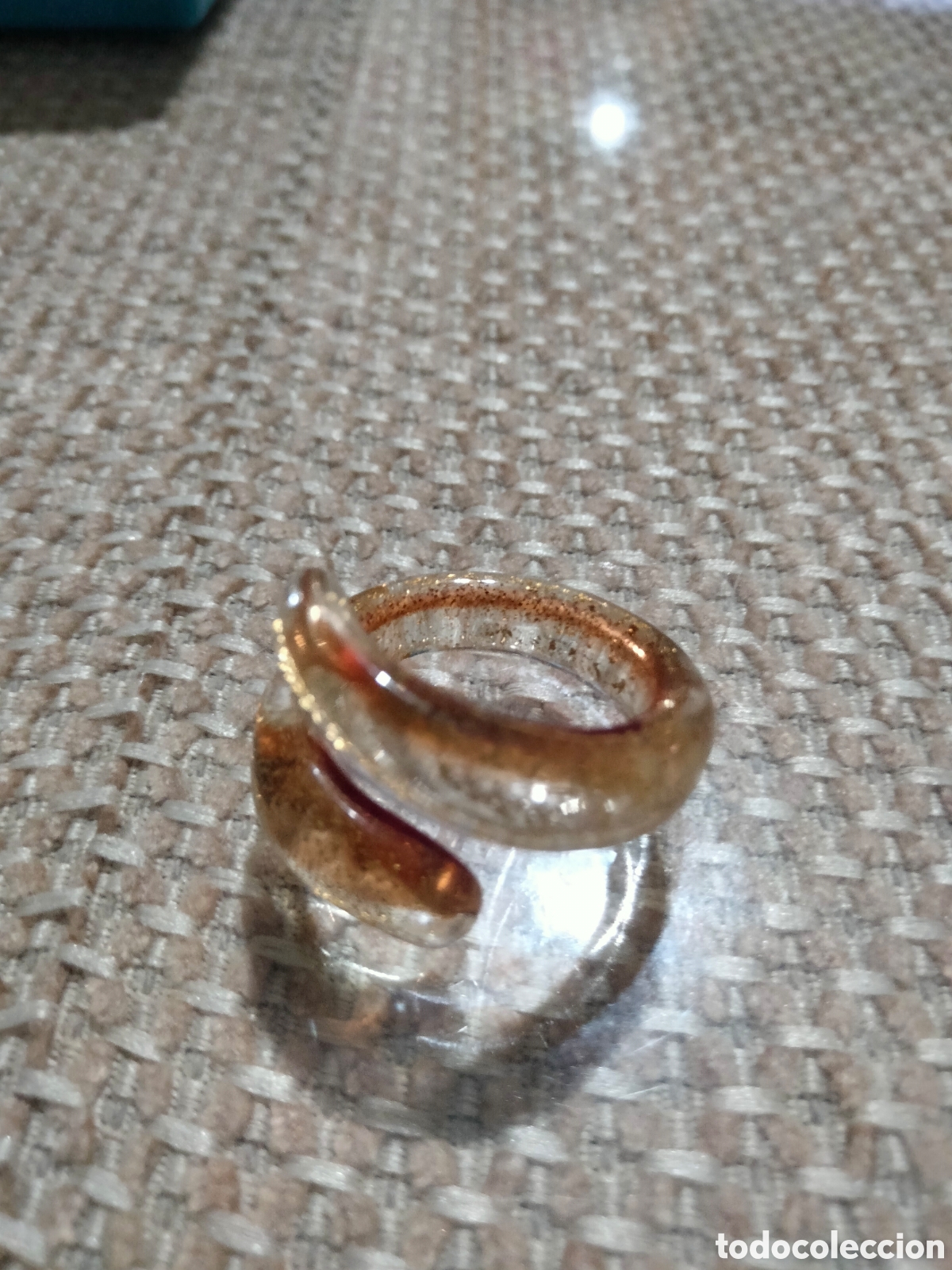 Joyeria: Anillo cristal Murano - Foto 2