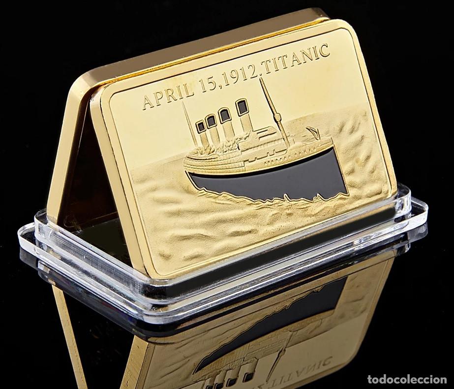 Joyeria: Lingote conmemorativo &ndash; Homenaje al Titanic (15 de abril de 1912) Lote 2588