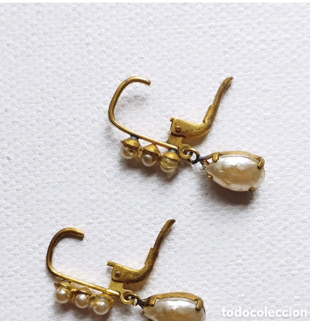 Joyeria: Pendientes Perlas A&ntilde;os 20 - Foto 6