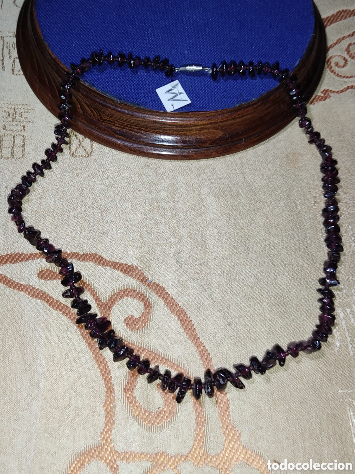 Joyeria: Collar de granates naturales.Vintage.*W* - Foto 2