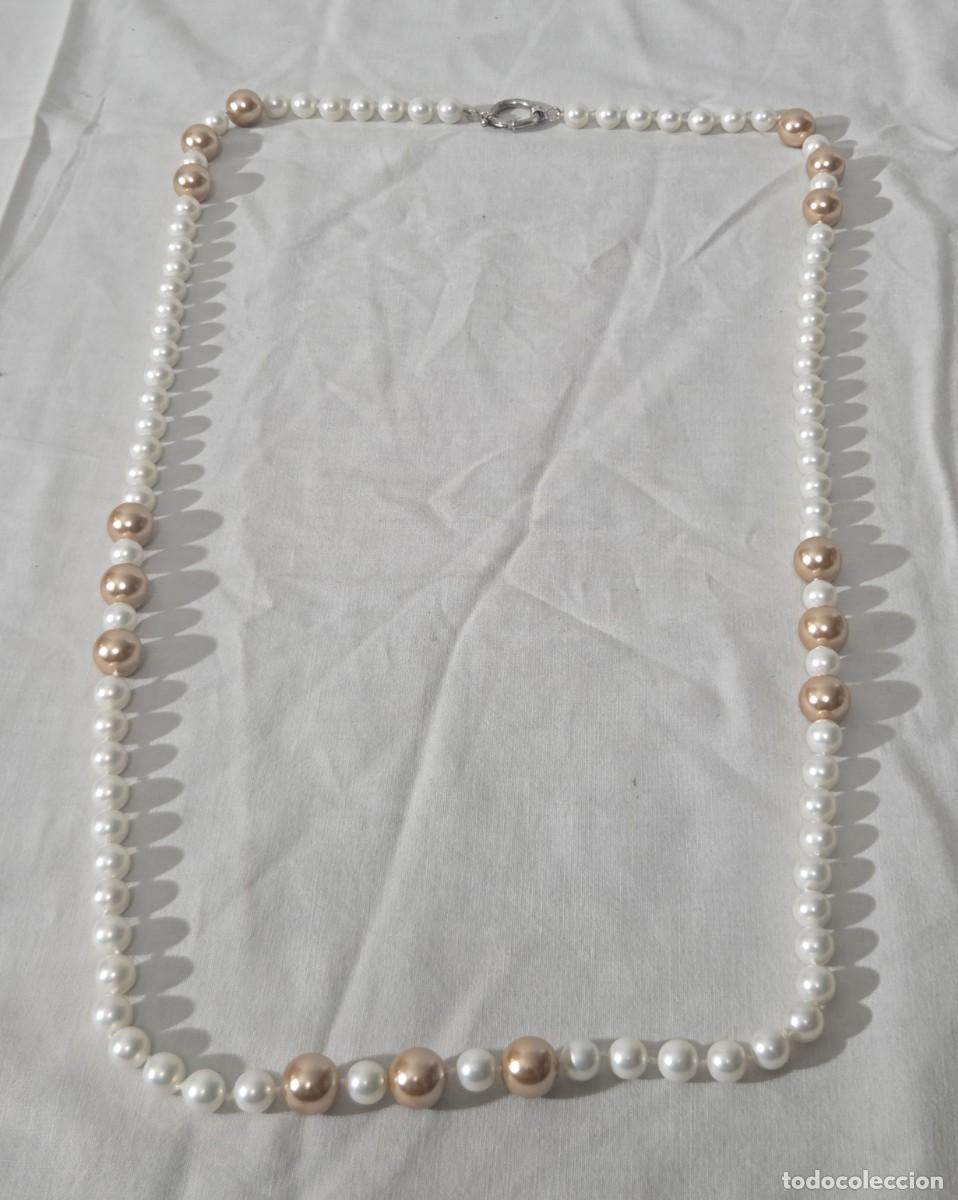 Joyeria: Collar de perlas con broche de plata 925 - Foto 3