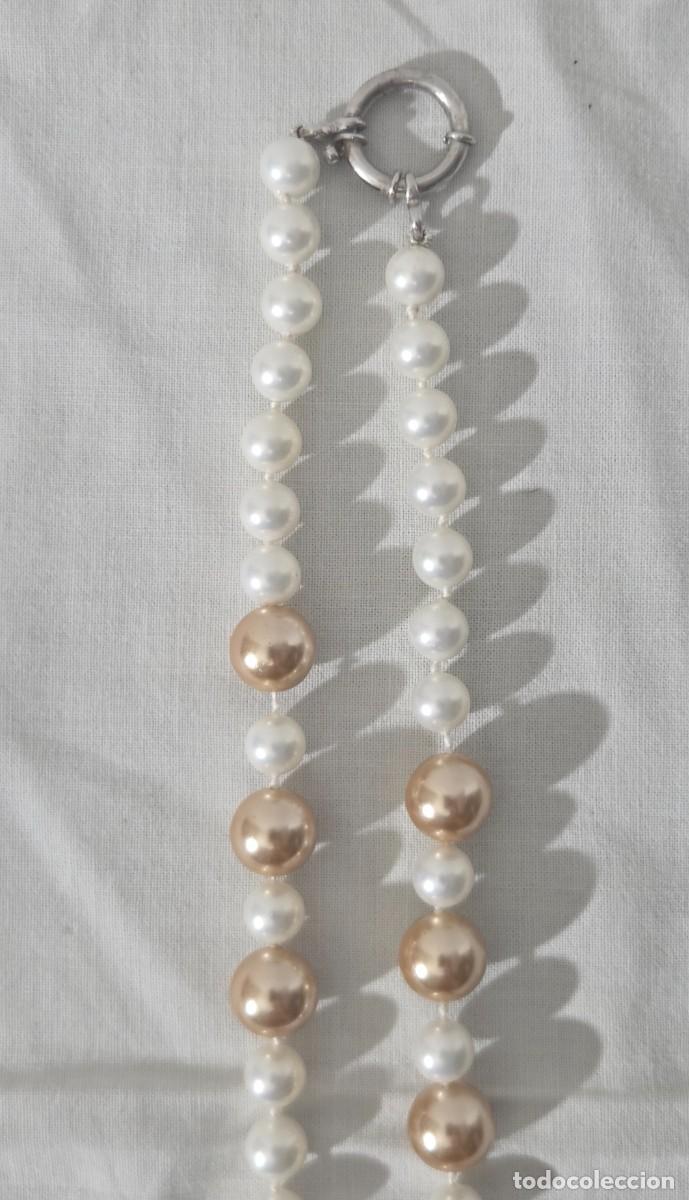 Joyeria: Collar de perlas con broche de plata 925 - Foto 4