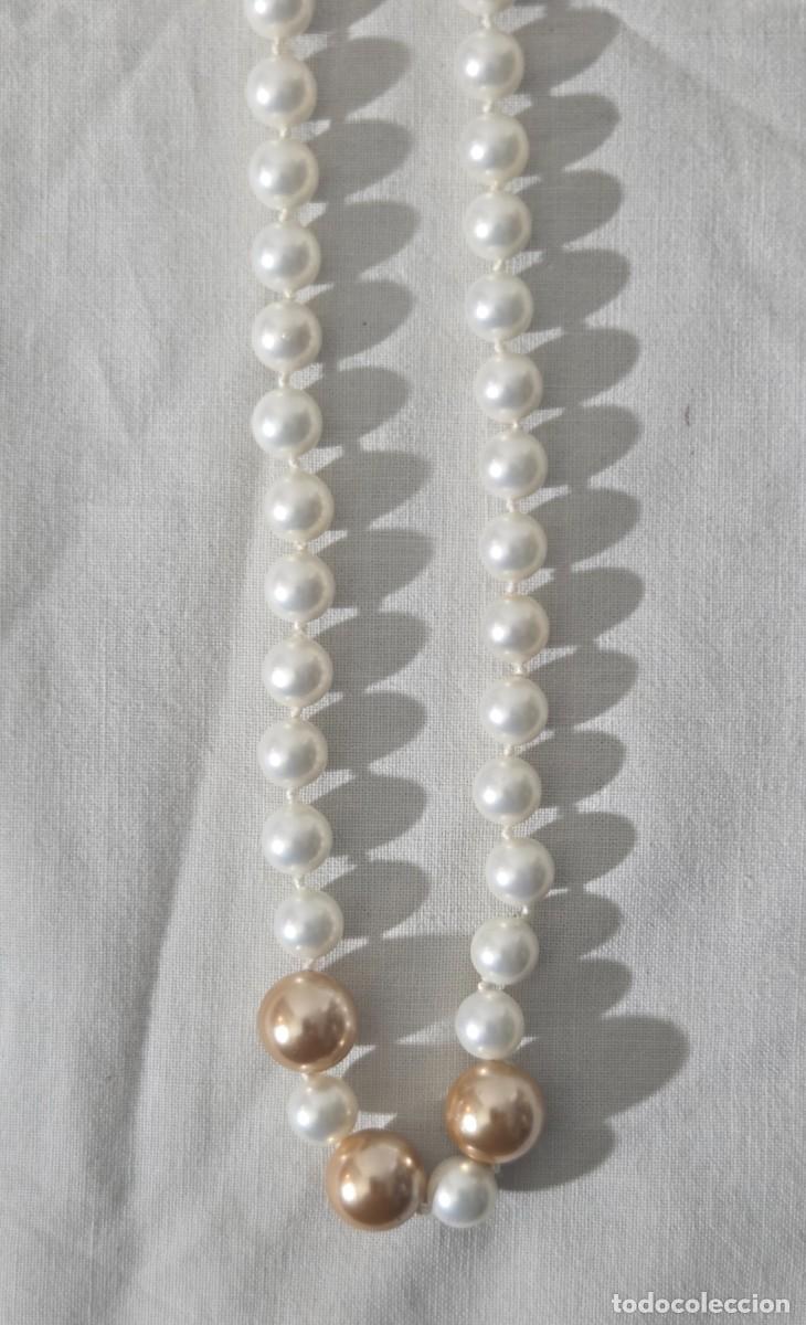 Joyeria: Collar de perlas con broche de plata 925 - Foto 8