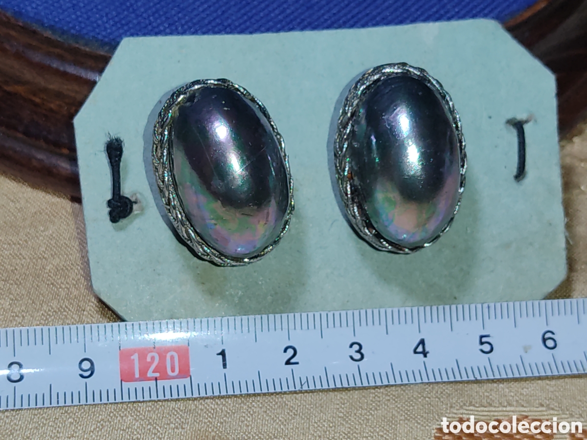 Joyeria: Hermosos pendientes de perla filipina engarzadas en plata.