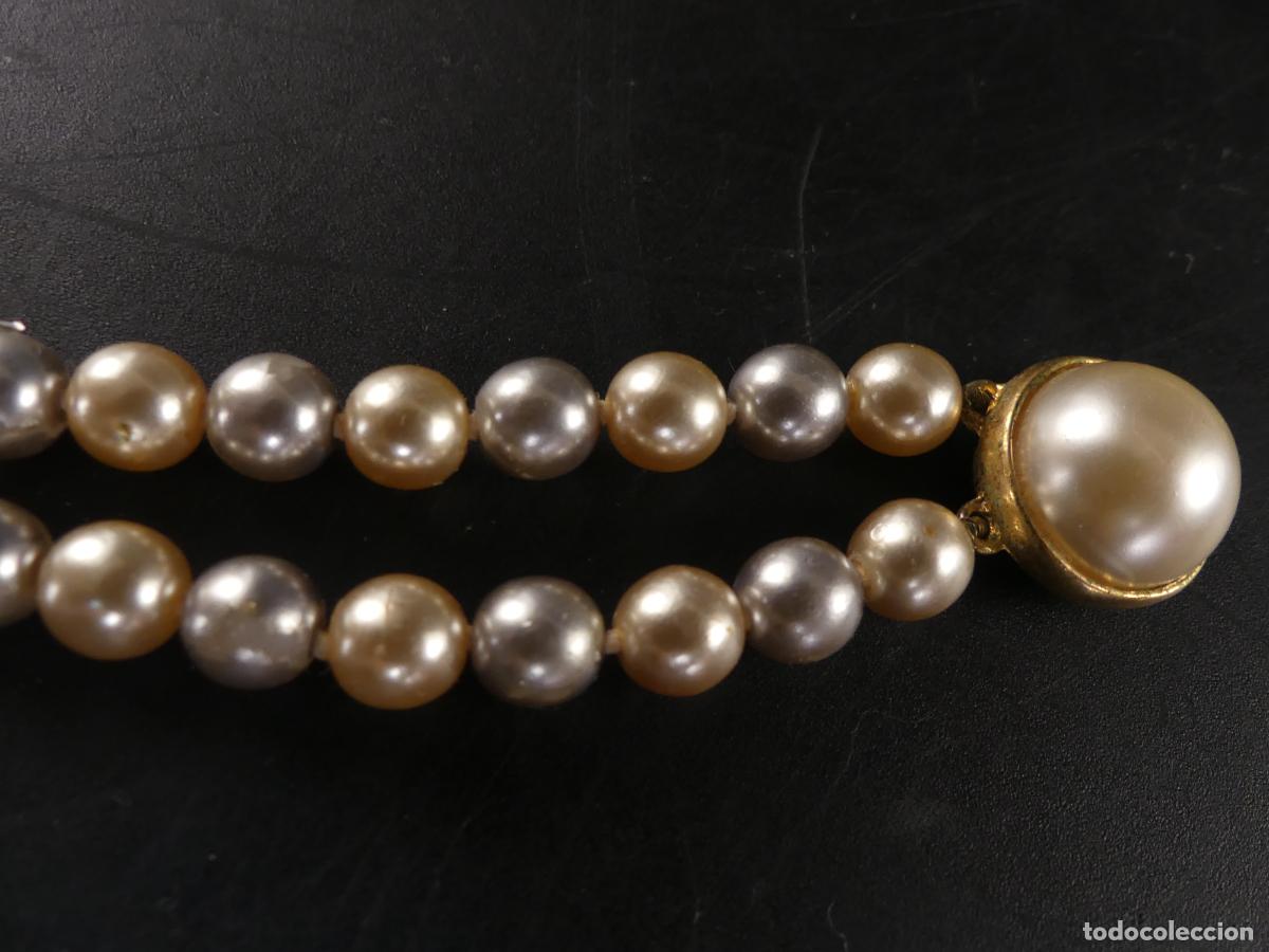 Joyeria: Pulsera de Cuentas Tipo Perlas Sierre Dorado - Foto 3