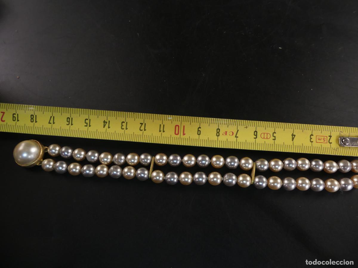 Joyeria: Pulsera de Cuentas Tipo Perlas Sierre Dorado - Foto 9