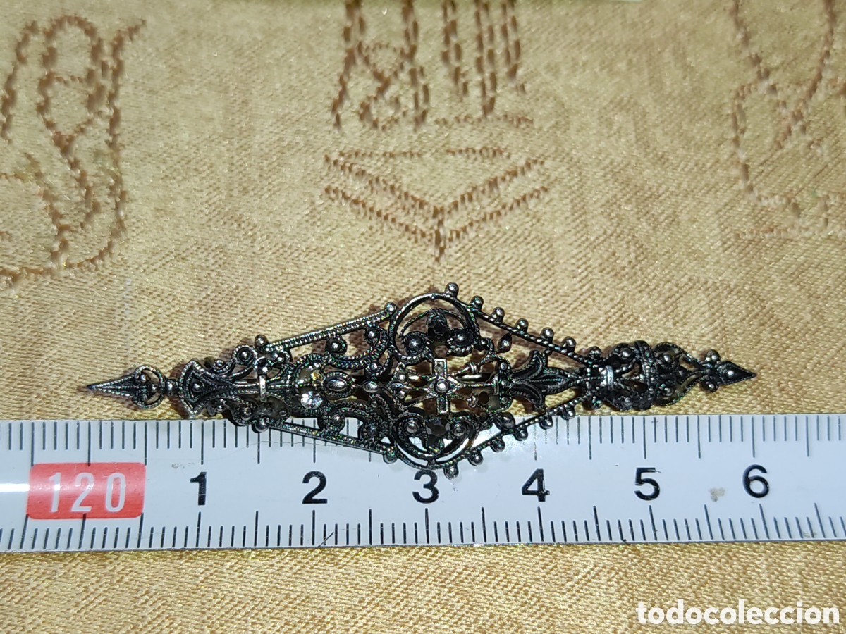 Joyeria: Antiguo Broche & prendedor de plata. - Foto 3