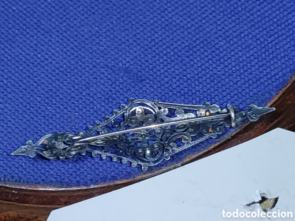 Joyeria: Antiguo Broche & prendedor de plata. - Foto 4