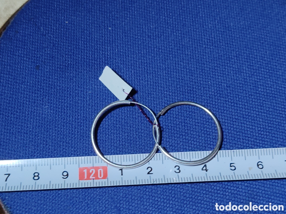 Joyeria: Pendientes aros & aretes de plata. - Foto 2