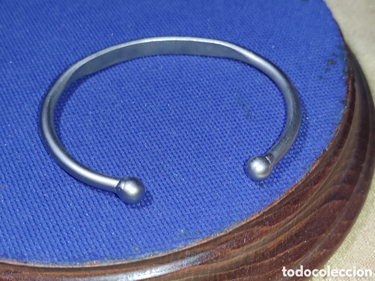 Joyeria: Pulsera plateada vintage. - Foto 4