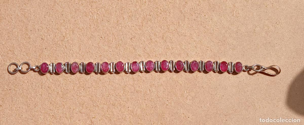 Joyeria: PULSERA PLATA 925 CON PIEDRAS NATURALES