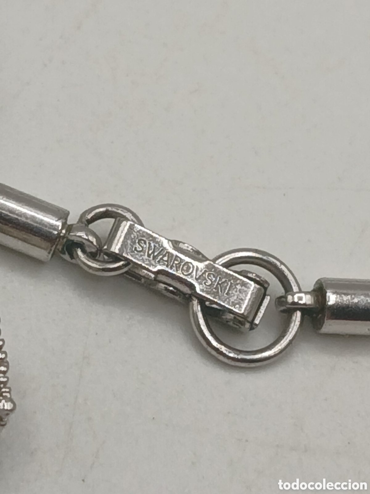 Joyeria: Collar Swarovski metal plateado - Foto 3