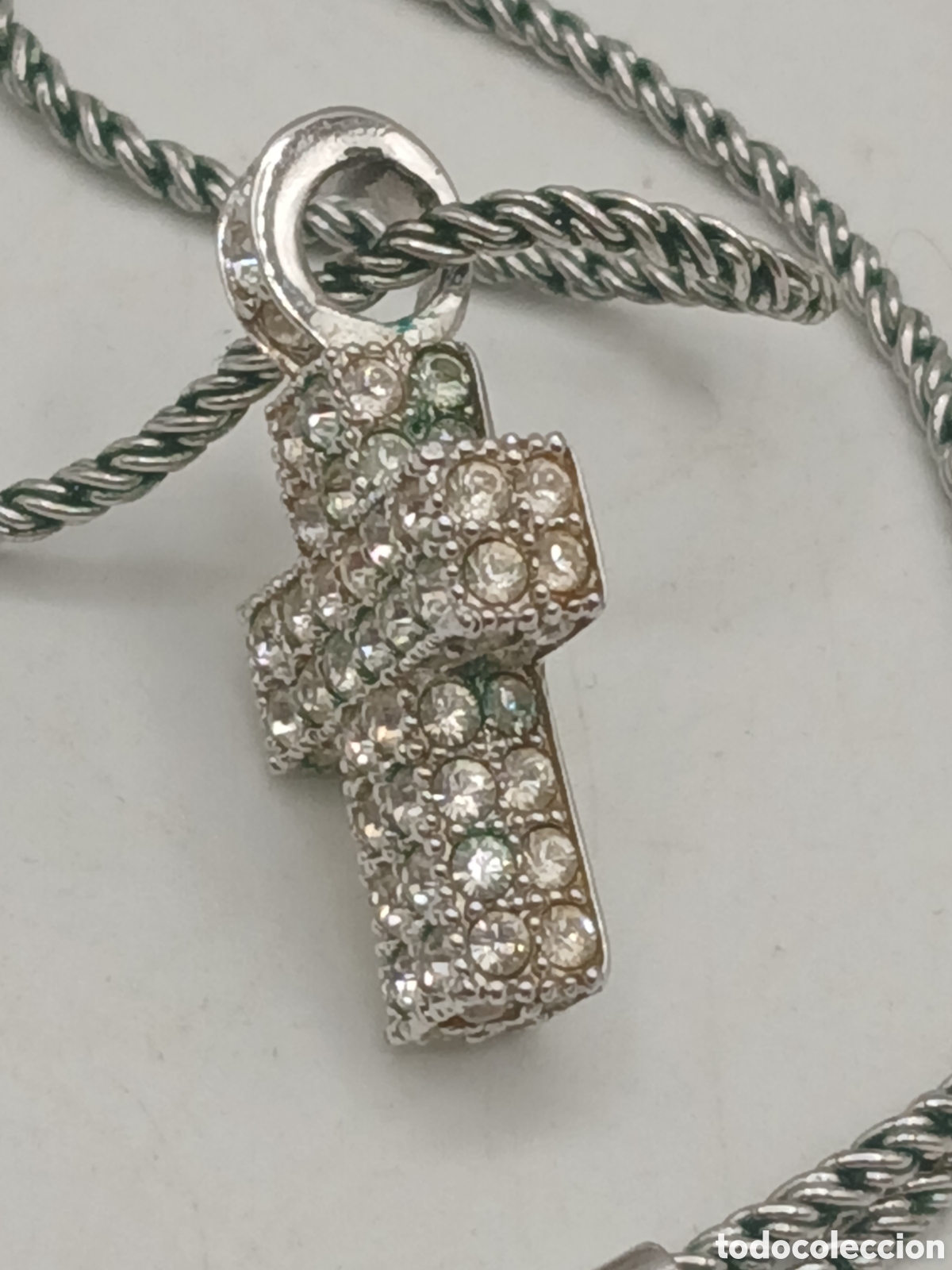 Joyeria: Collar Swarovski metal plateado - Foto 5