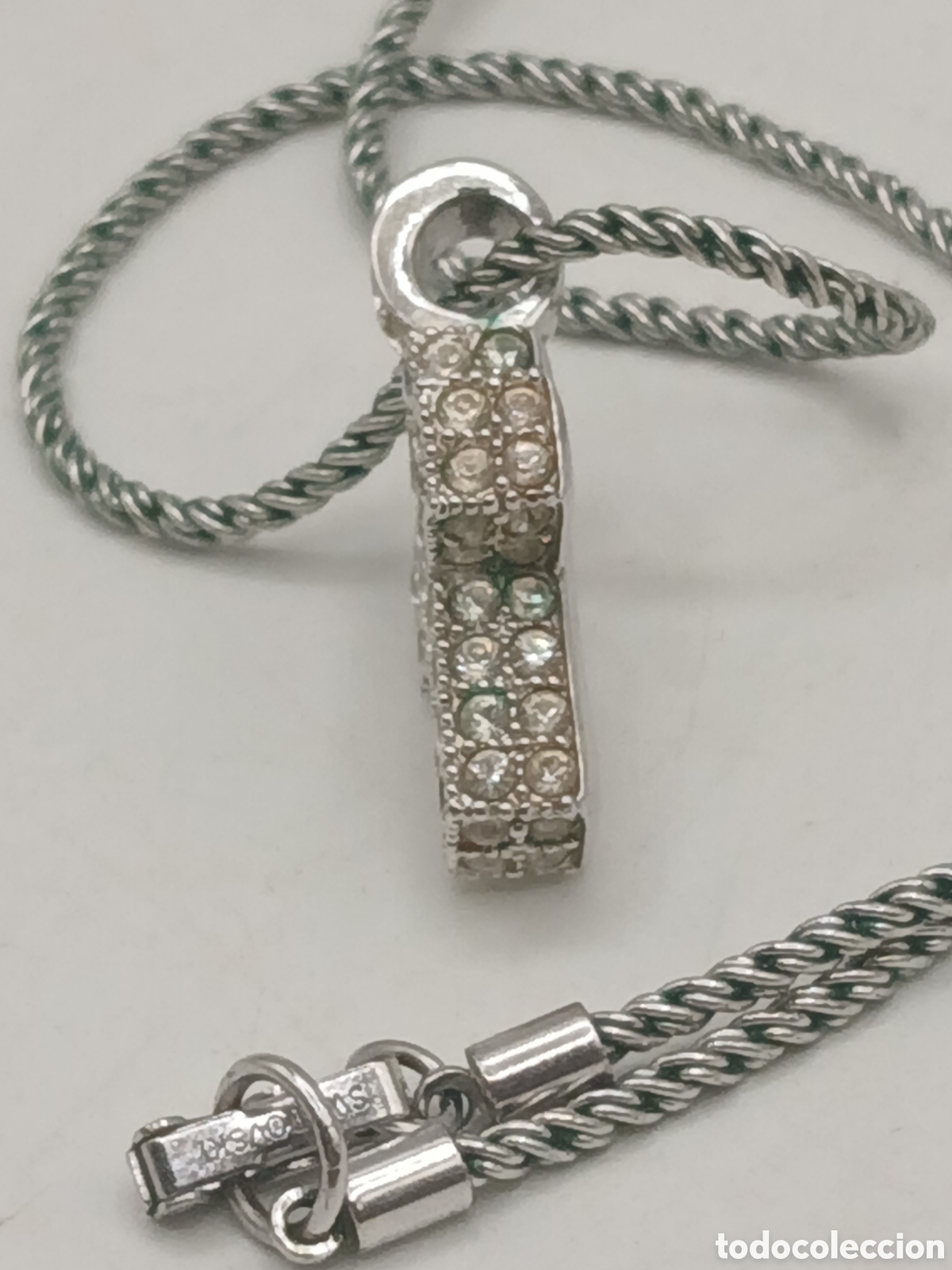Joyeria: Collar Swarovski metal plateado - Foto 6