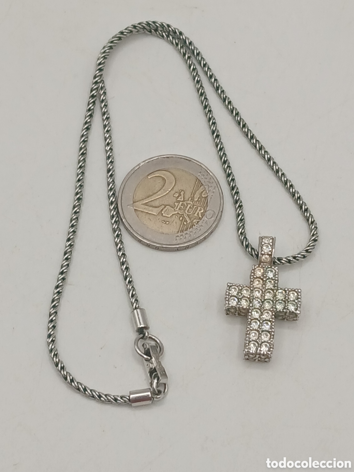 Joyeria: Collar Swarovski metal plateado - Foto 7