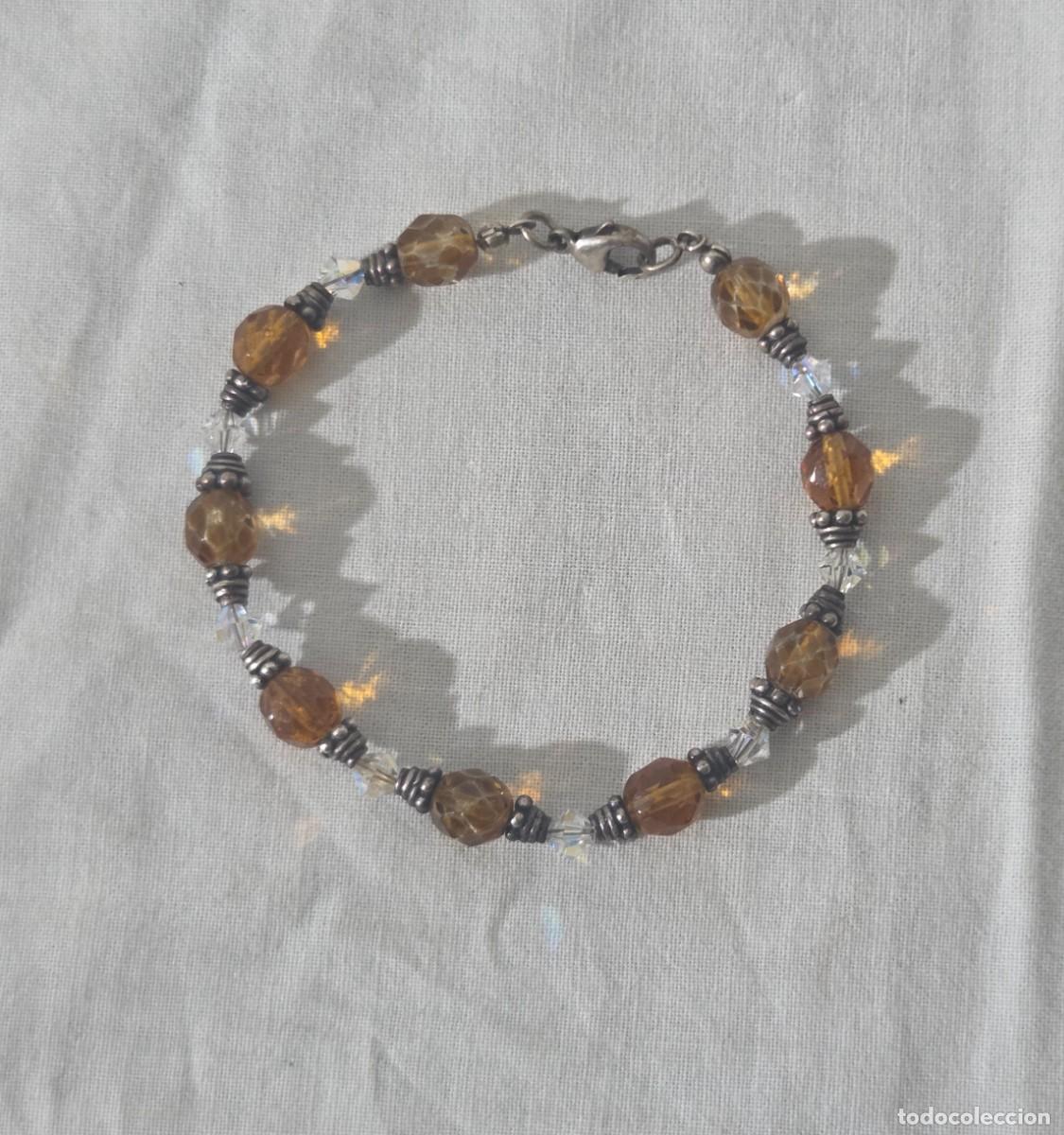Joyeria: Pulsera en vidrio y plata 925