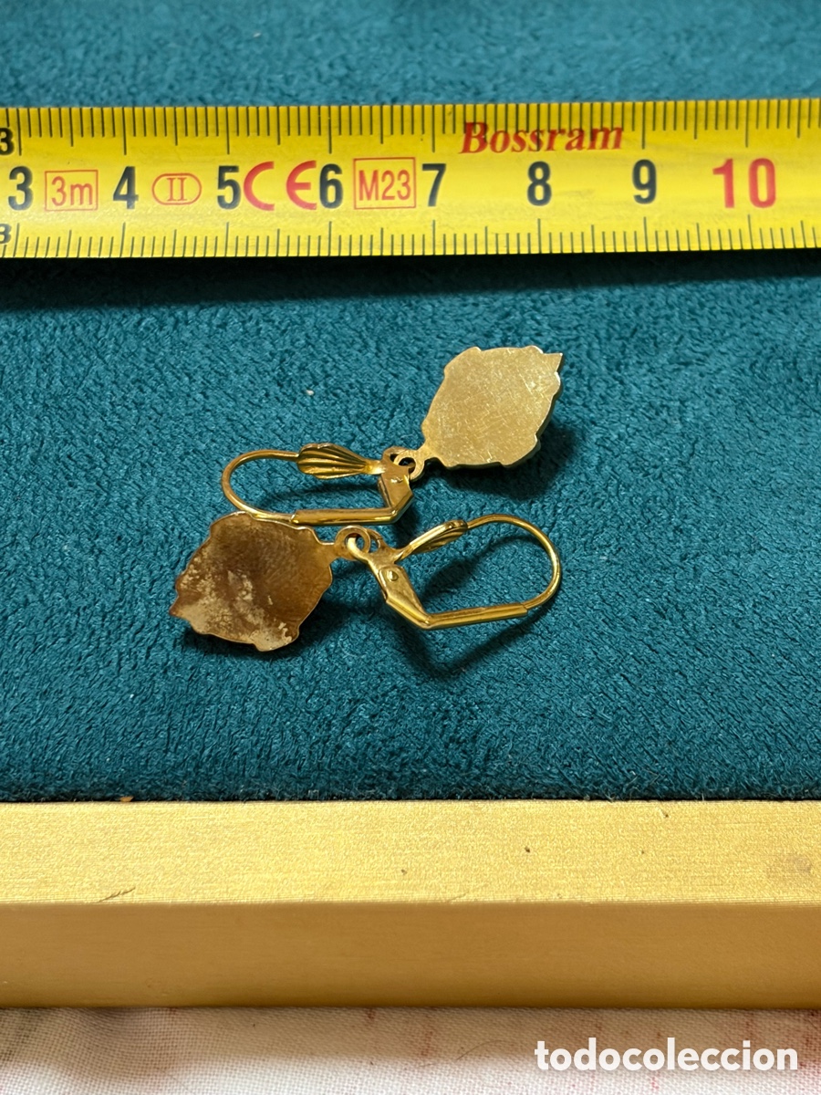 Joyeria: Pendientes dorados de bisuter&iacute;a - Foto 3