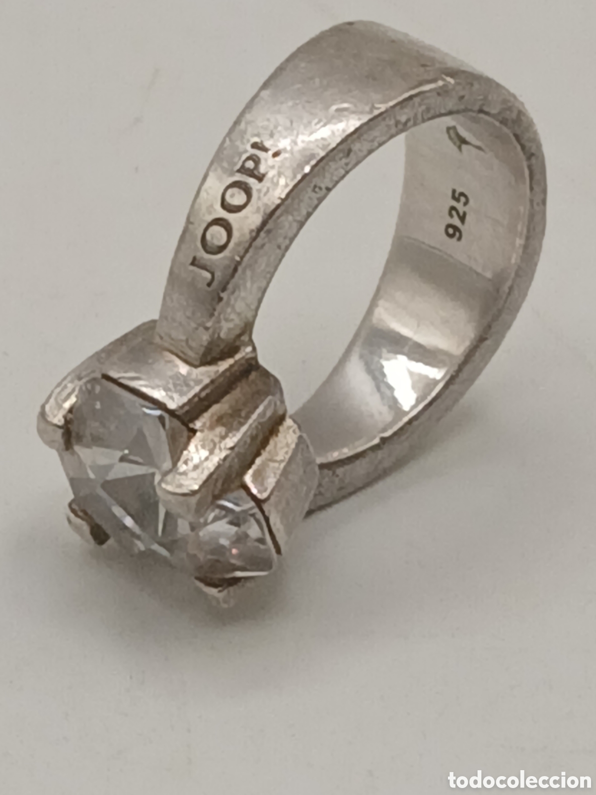 Joyeria: Jette Joop! Anillo plata 925mls y cuarzo blanco