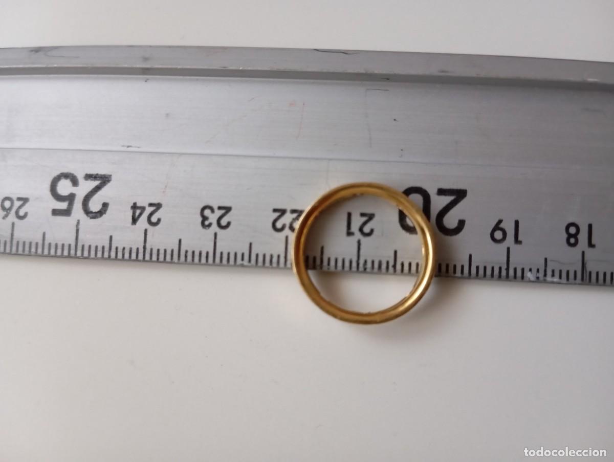 Joyeria: Alianza anillo de oro con piedras incrustradas - Foto 10