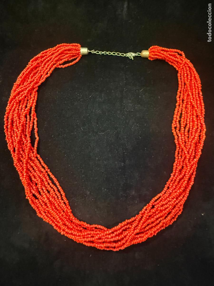 Joyeria: COLLAR DE CORAL - MEDIDA ABIERTO 55 CM
