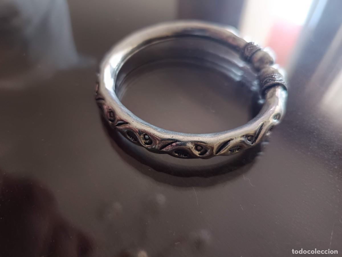 Joyeria: brazalete r&iacute;gido plateado - Foto 4