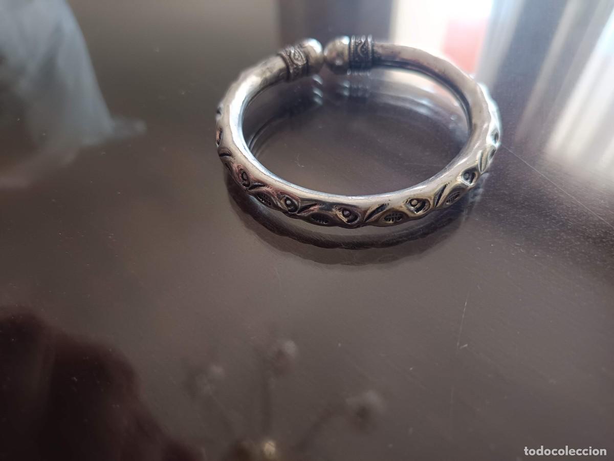 Joyeria: brazalete r&iacute;gido plateado - Foto 5