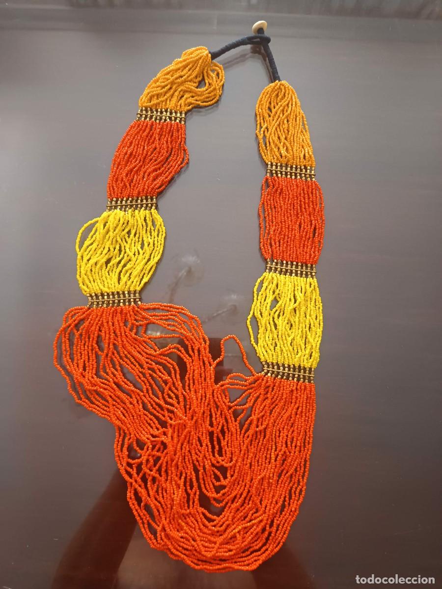 Joyeria: Collar &eacute;tnico de m&uacute;ltiples hebras