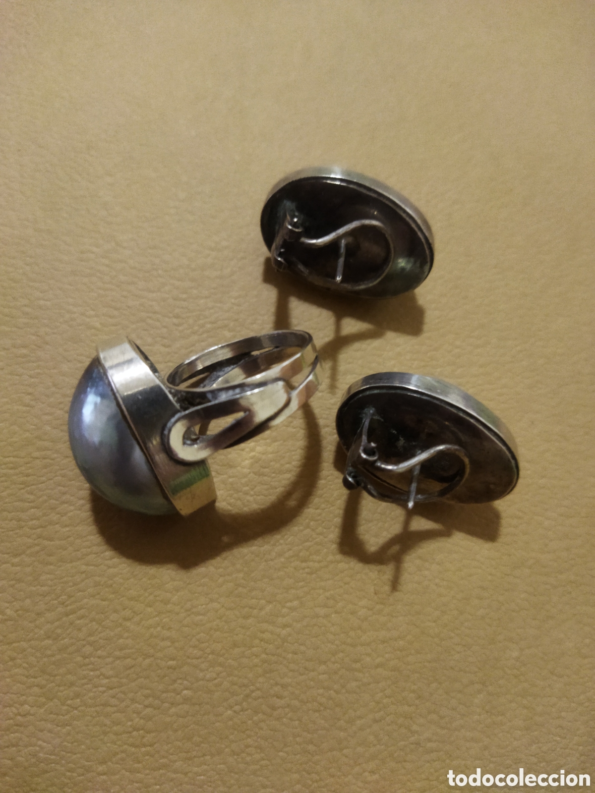 Joyeria: CONJUNTO ANILLO PENDIENTES - Foto 2
