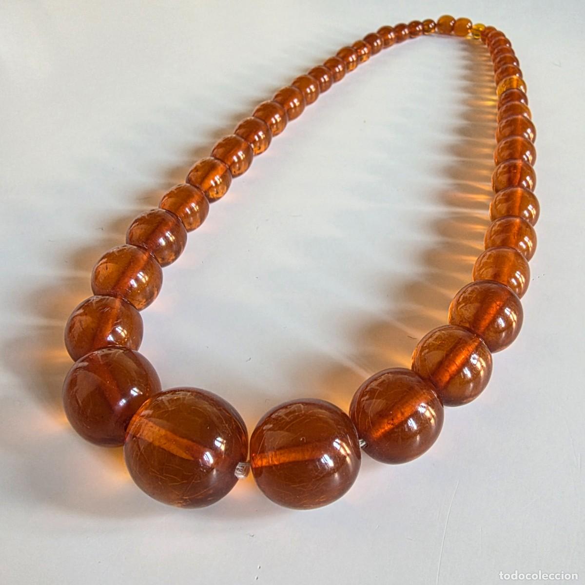 Joyeria: COLLAR DE AMBAR DEL B&Aacute;LTICO autentico 84,0 gr