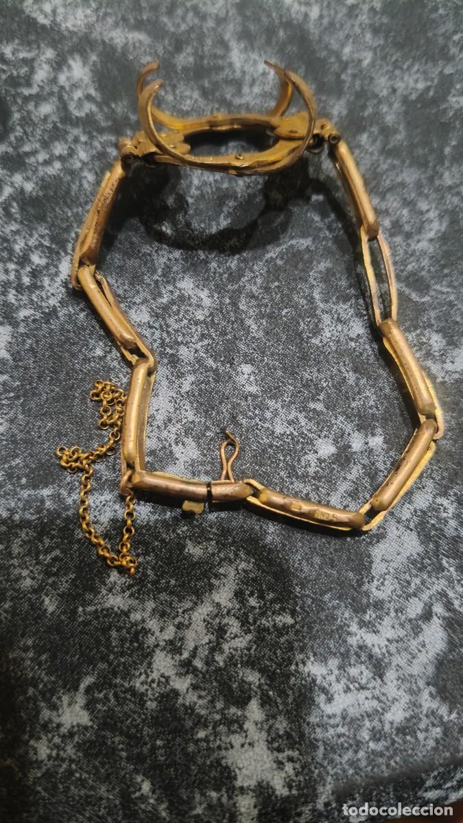 Joyeria: Bracelet eduardien 1890 plaqu&eacute; or