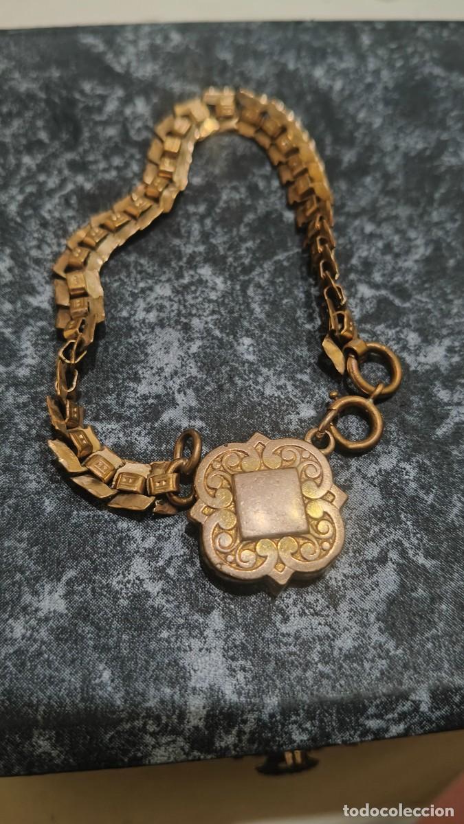 Joyeria: Bracelet Albertine plaqu&eacute; or 1930