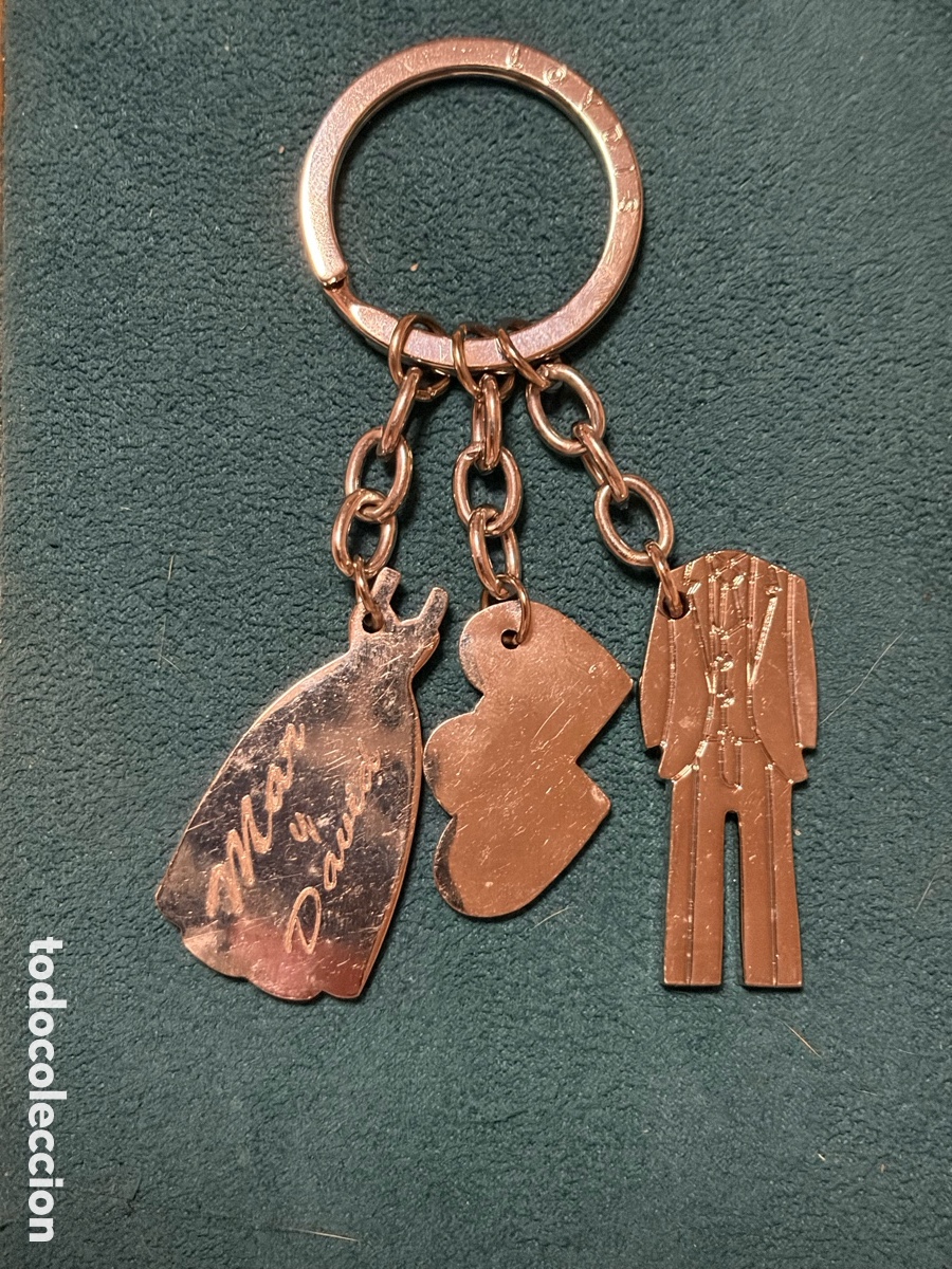 Joyeria: Llavero metal plateado