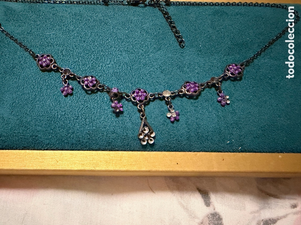 Joyeria: Gargantilla metal y strass - Foto 2