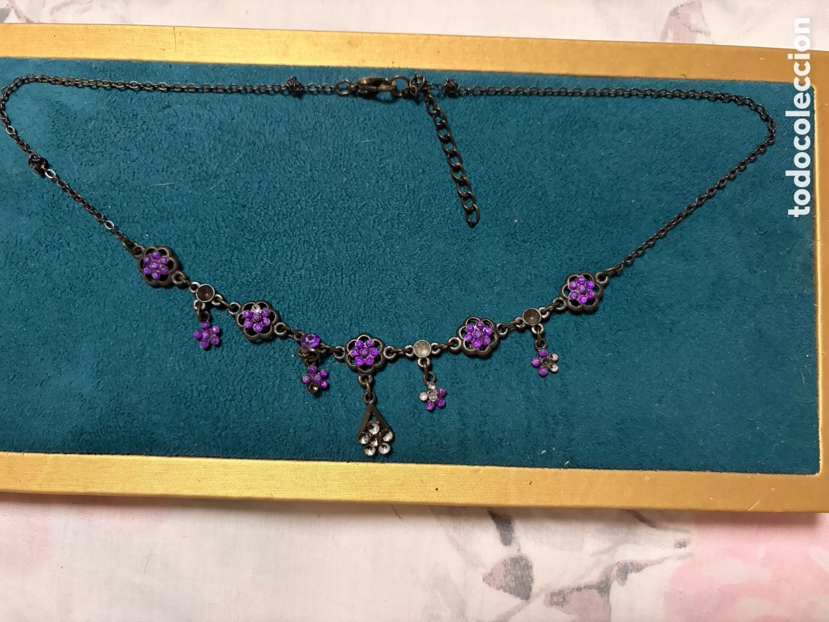 Joyeria: Gargantilla metal y strass - Foto 3