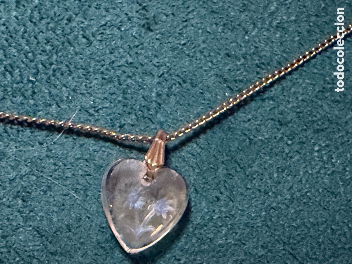 Joyeria: Cadena fina con colgante coraz&oacute;n - Foto 2