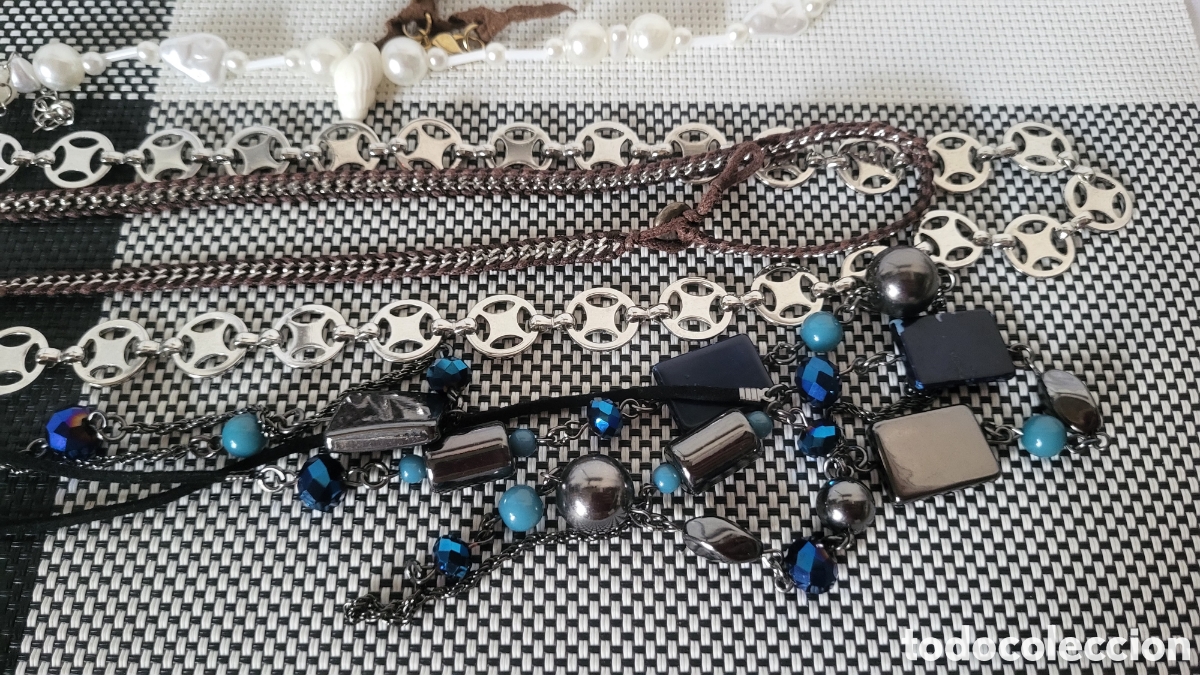 Joyeria: Lote collares antiguos L9 - Foto 3
