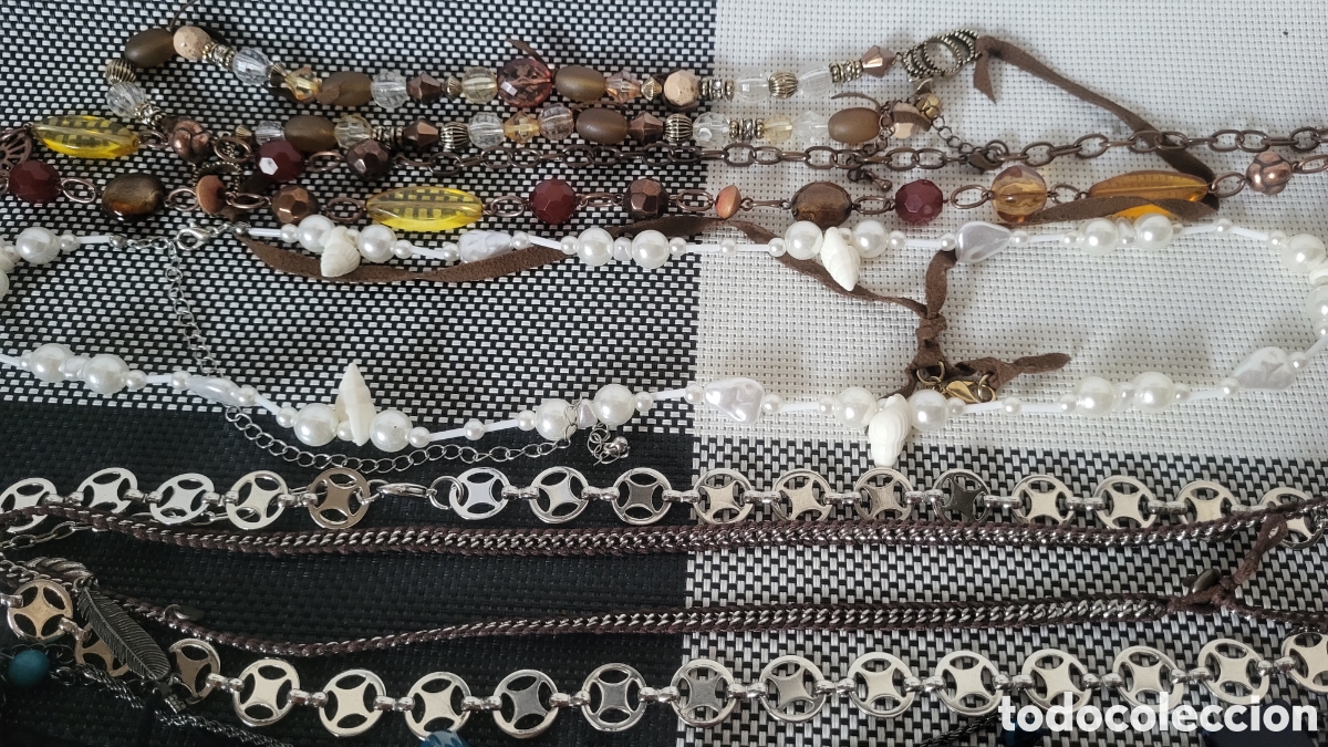 Joyeria: Lote collares antiguos L9 - Foto 5
