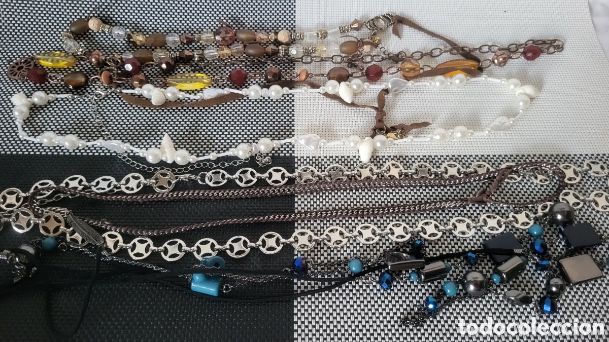 Joyeria: Lote collares antiguos L9