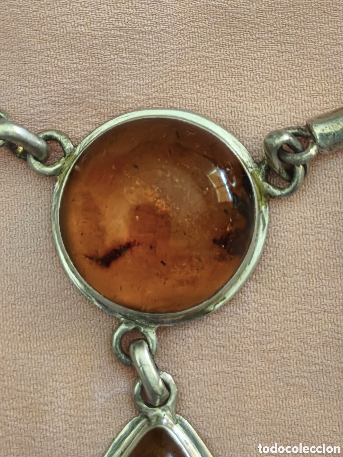 Joyeria: GARGANTILLA DE AMBAR Y PLATA - Foto 8