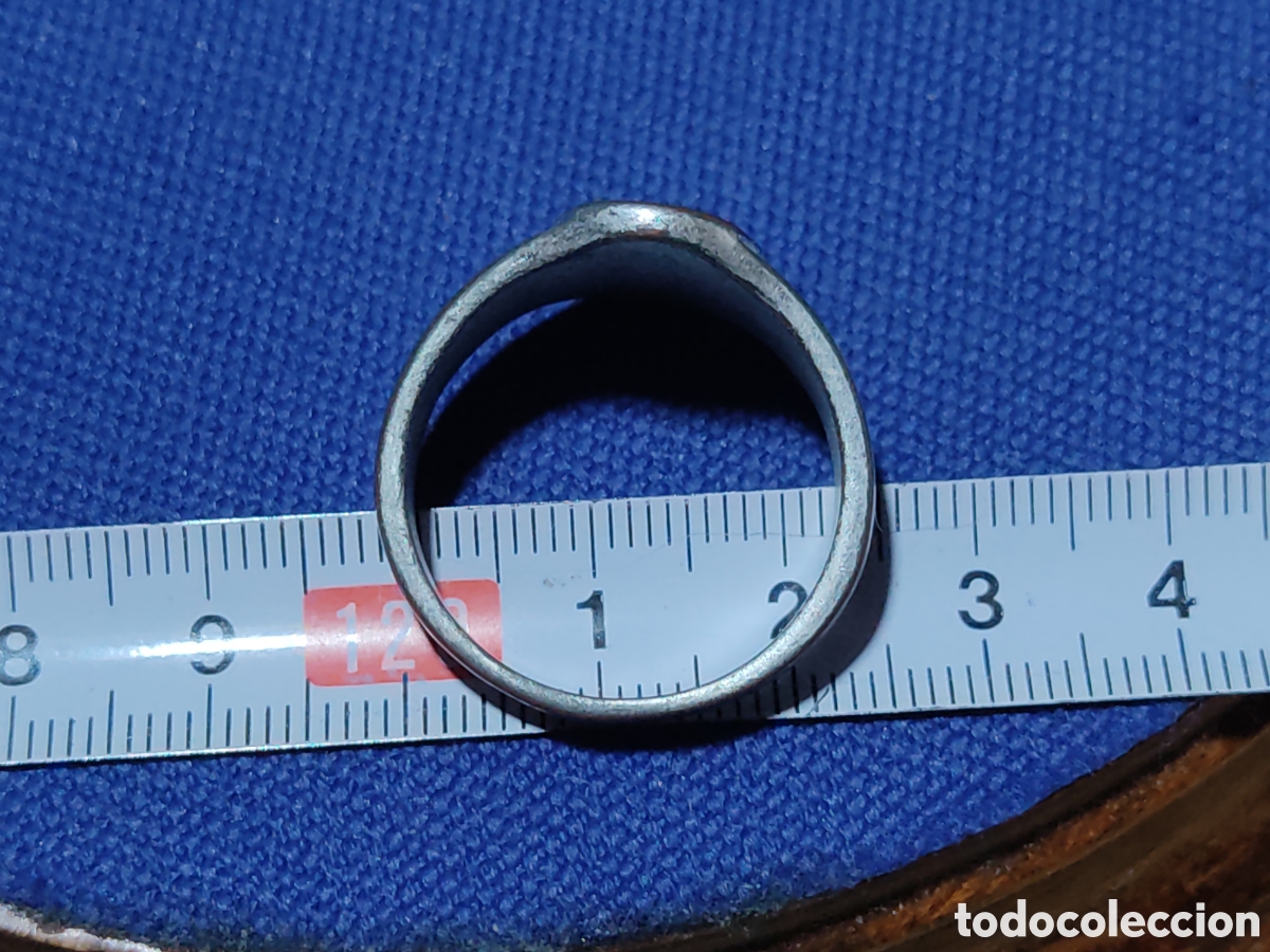 Joyeria: Anillo religioso con cruz de esmalte negro - Foto 6