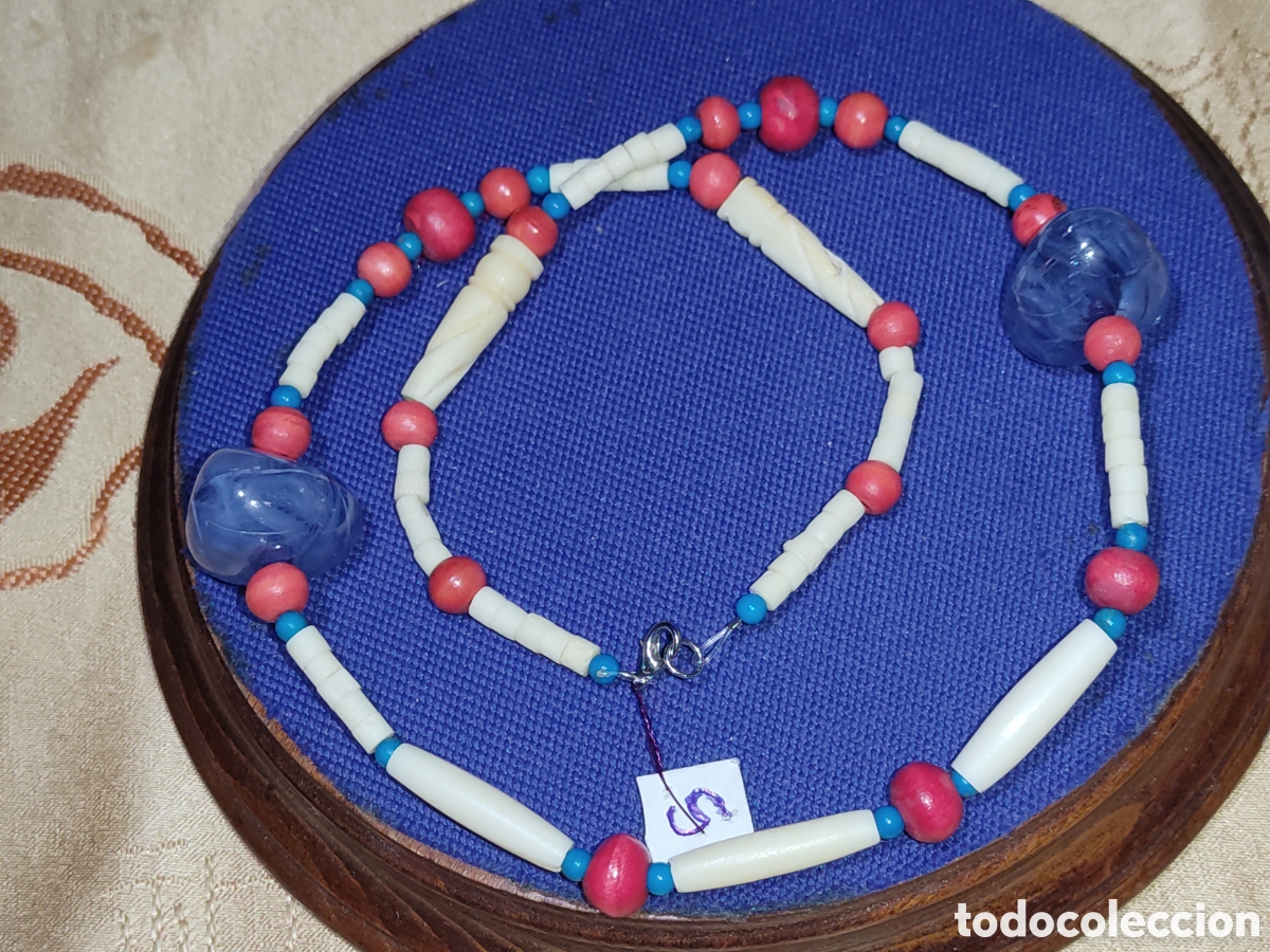 Joyeria: Collar de hueso Vintage.*S* - Foto 4
