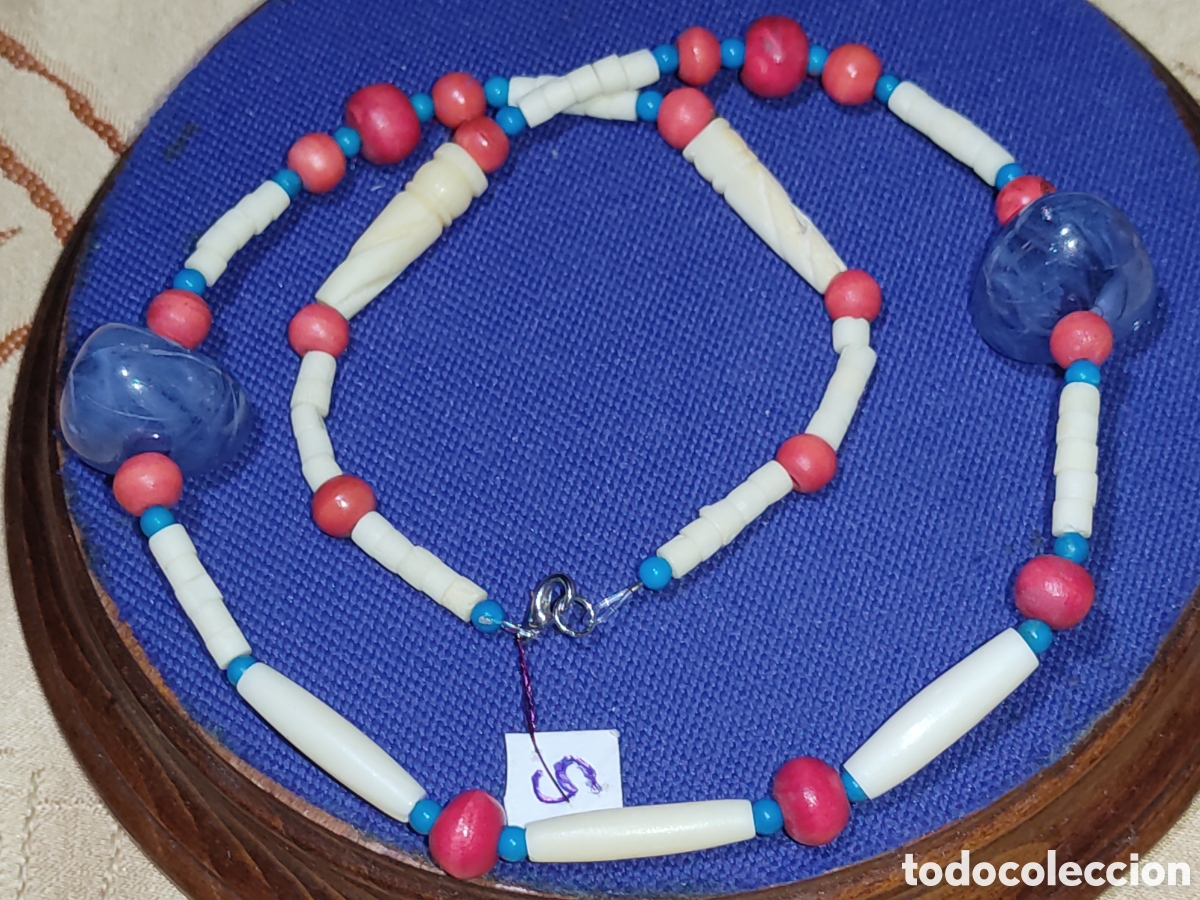 Joyeria: Collar de hueso Vintage.*S* - Foto 5