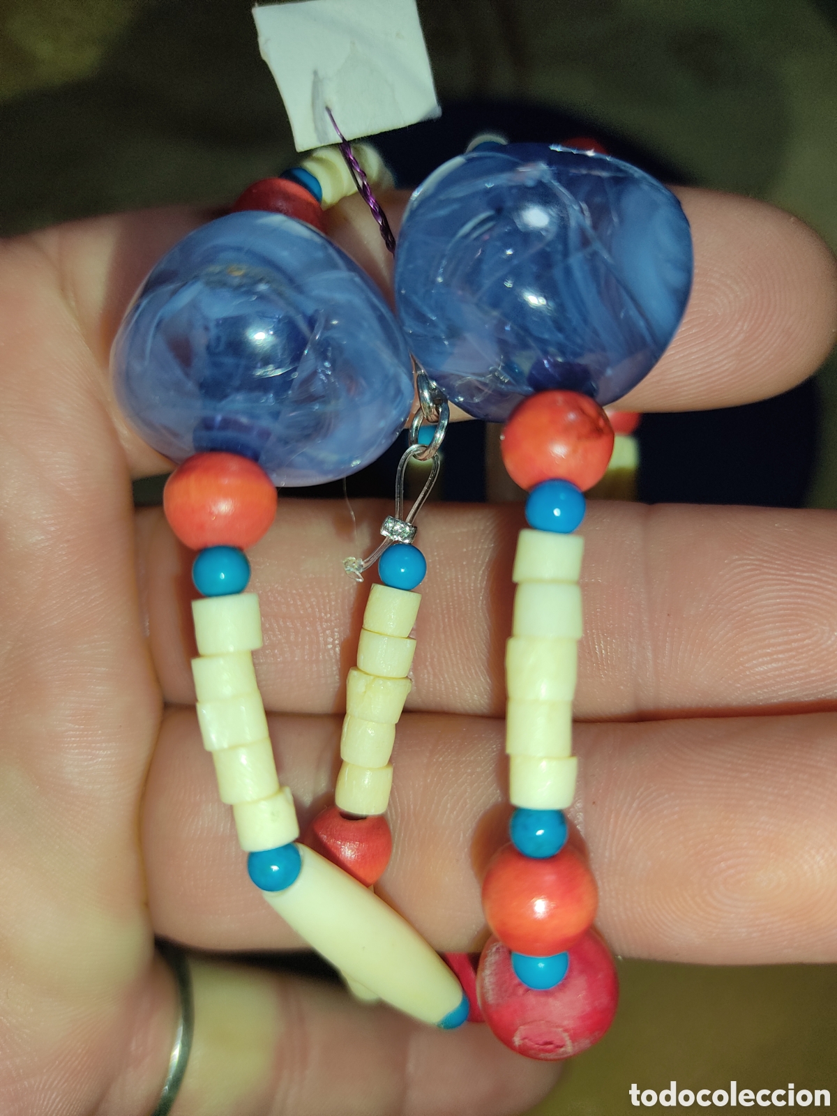 Joyeria: Collar de hueso Vintage.*S* - Foto 6