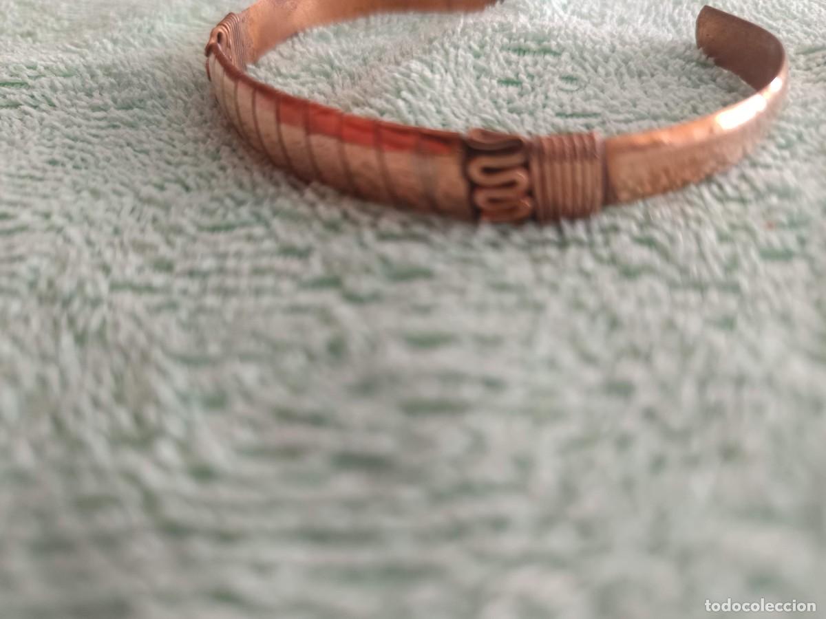 Joyeria: Brazalete artesanal de metal - Foto 2