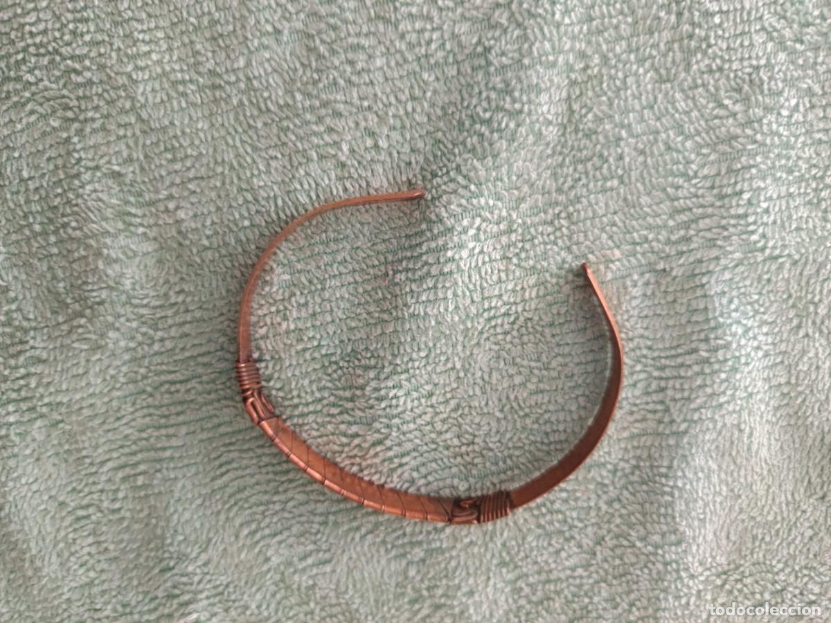 Joyeria: Brazalete artesanal de metal - Foto 3
