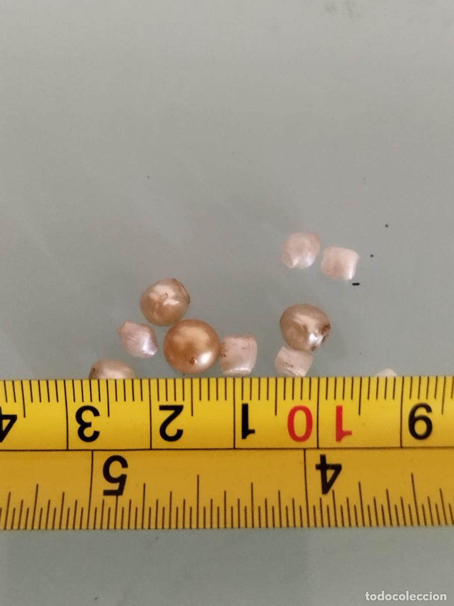 Joyeria: Lote de 16 cuentas tipo perlas a identificar. - Foto 7