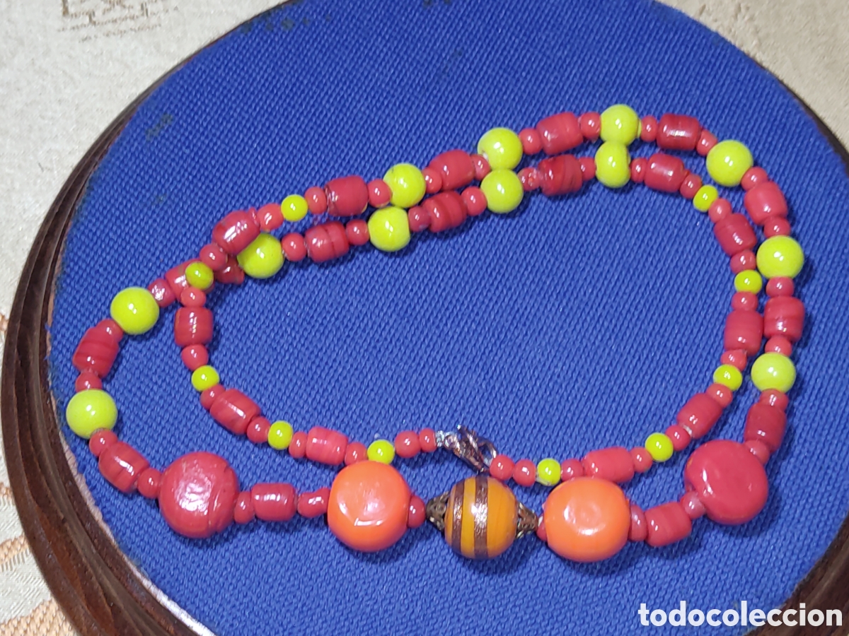 Joyeria: Collar de cristal de Murano.Vintage. - Foto 3