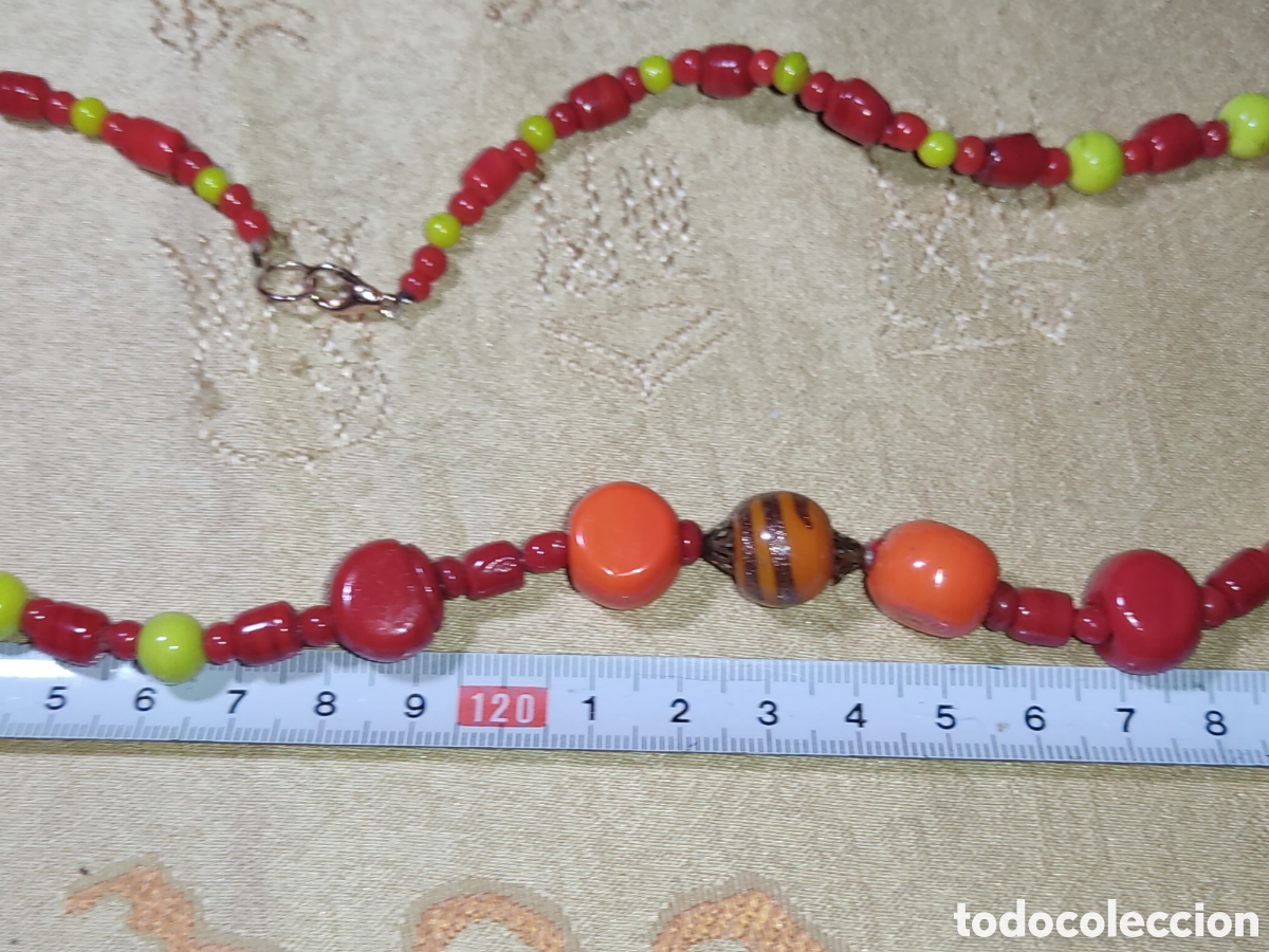 Joyeria: Collar de cristal de Murano.Vintage. - Foto 4